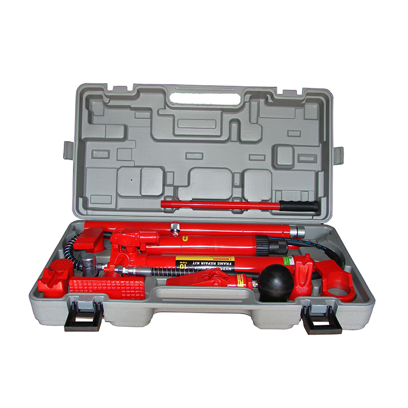 4,10ton Portable hydraulic equipment vehicle pneumatic power jack lift